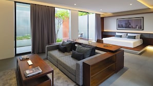 Suite, bakgårdsutsikt | Oppholdsområde