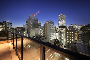 Vue depuis l’hébergement