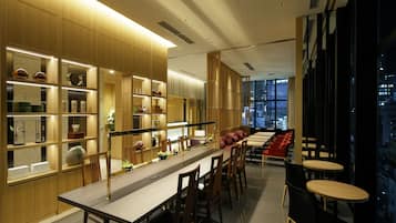 Sala de estar en el lobby
