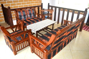 Sala de estar en el lobby