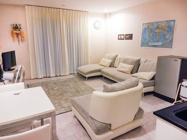 1 Bedroom Apartment | Living area