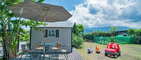 Blick von der Unterkunft