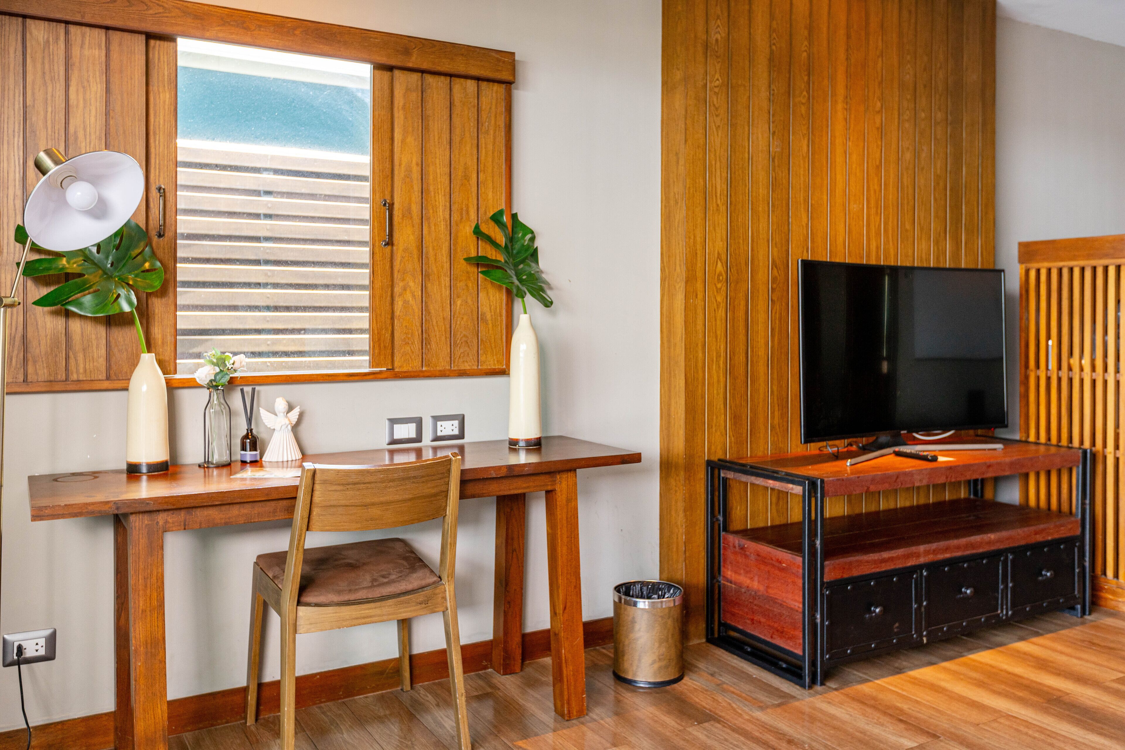 seafront grand villa | free minibar items, in-room safe, individually decorated, desk