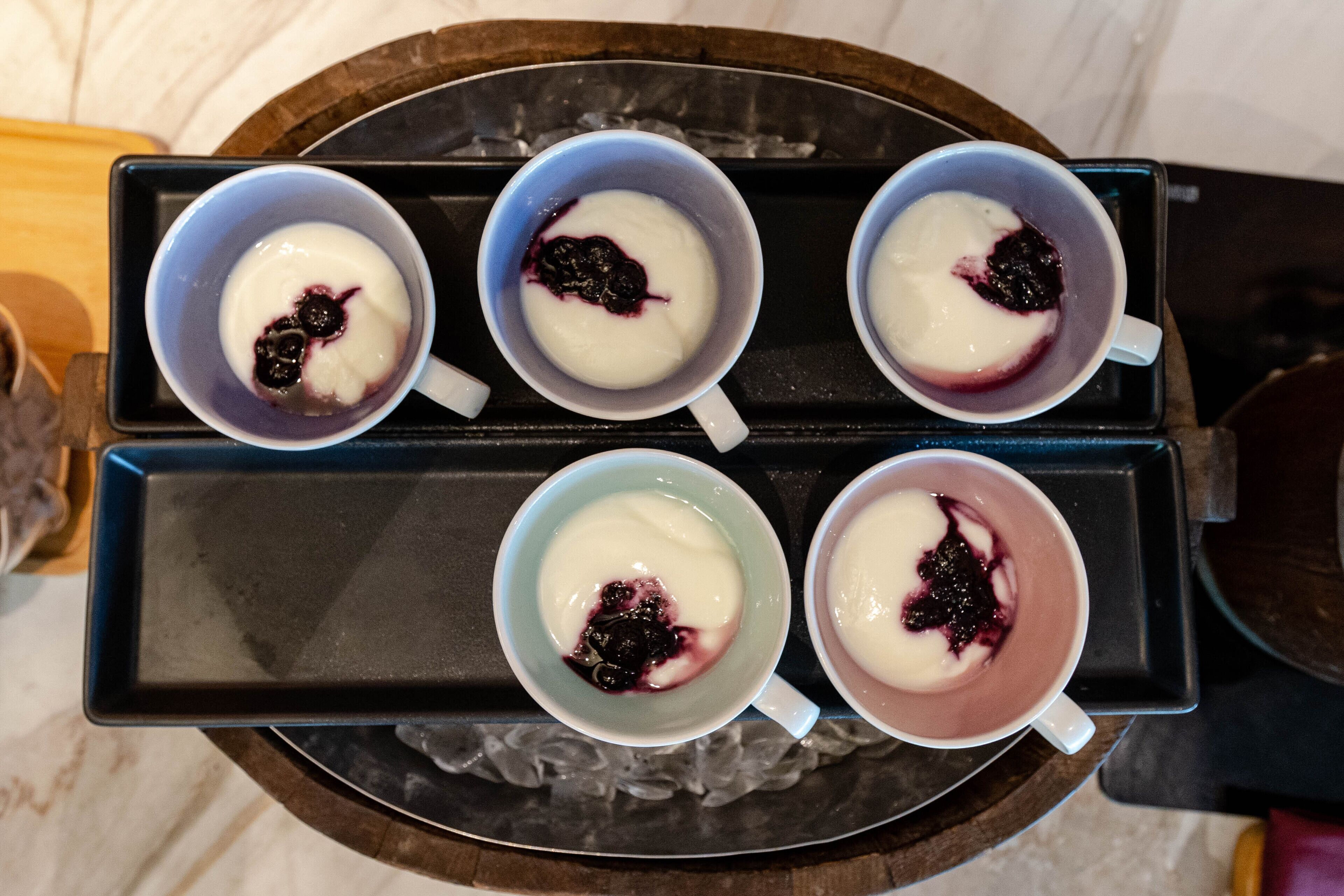 daily buffet breakfast for a fee