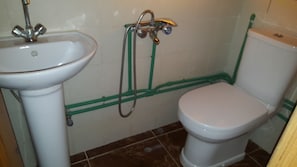 Apartamento, 1 quarto, vista para o mar | Banheiro | Chuveiro, produtos de toalete grátis, toalhas de banho
