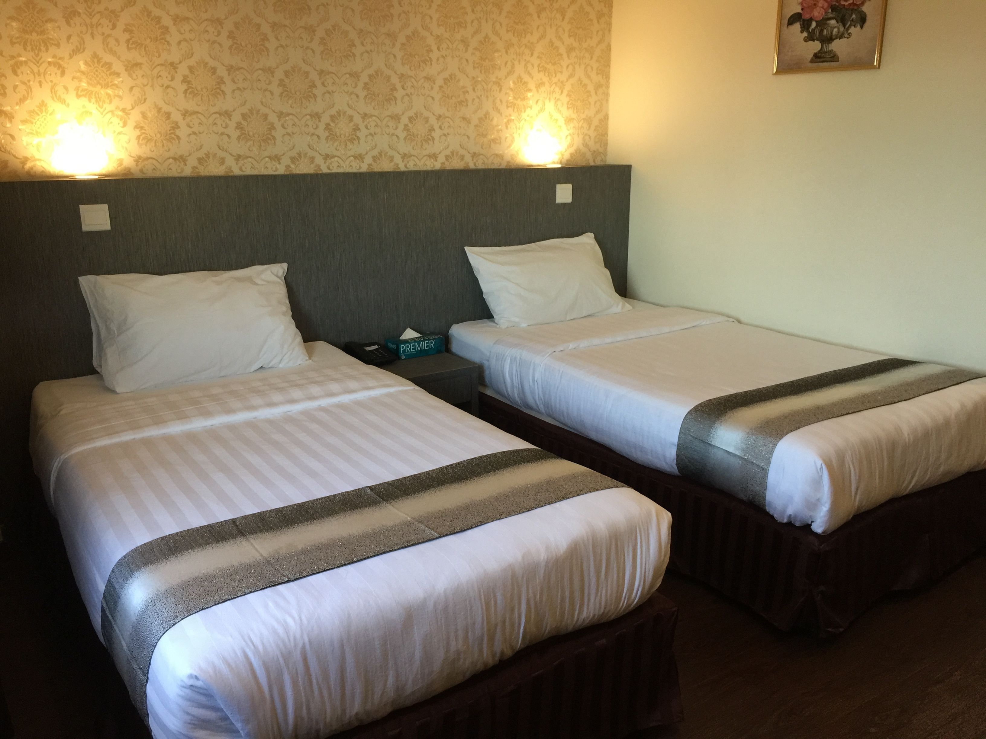 deluxe twin room | desk, iron/ironing board, free wifi