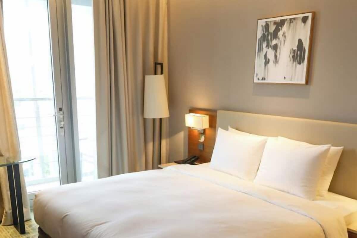 In-room safe, blackout curtains, soundproofing, iron/ironing board