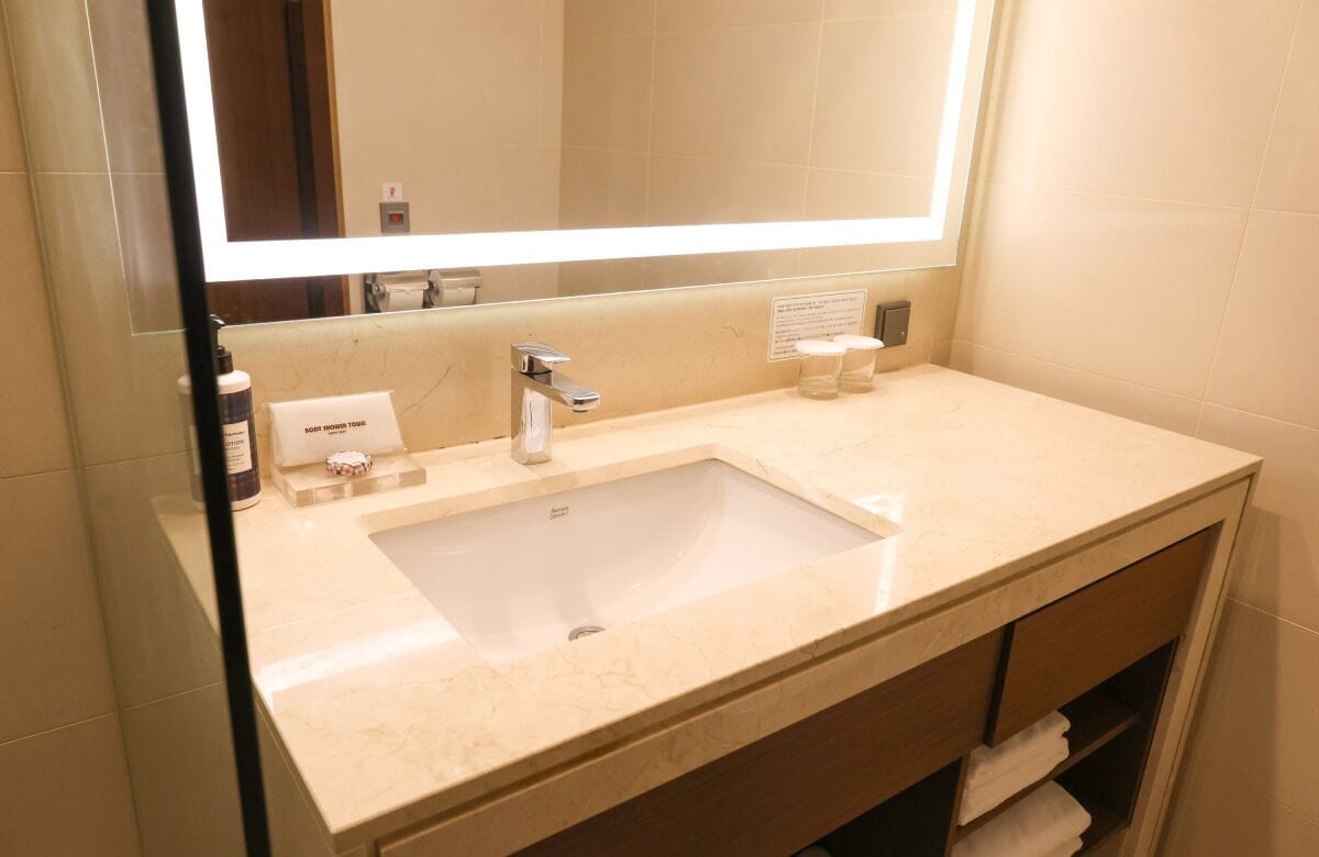 free toiletries, hair dryer, bathrobes, slippers