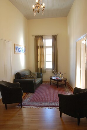 Sala de estar en el lobby