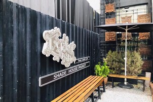 Fachada de la propiedad
