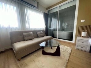Premier Loft | Living area - Shade House - Phuket Downtown (Ratsada)