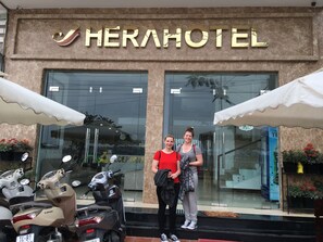 Façade de l’hébergement