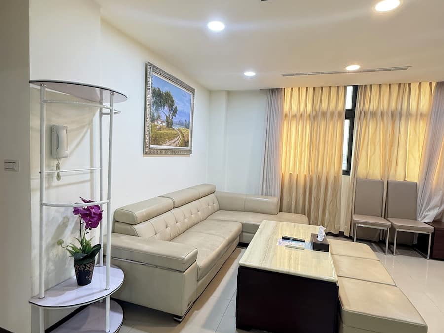 Business-værelse til 4 personer | Stue | LCD-tv