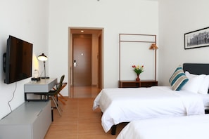 Superior Twin Room | Desk, free WiFi - Estay Apartment Baixin Plaza Guangzhou (Guangzhou)