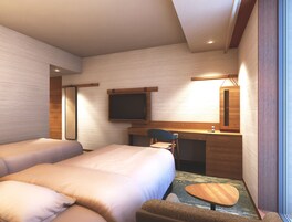 Escritorio, wifi gratis, ropa de cama