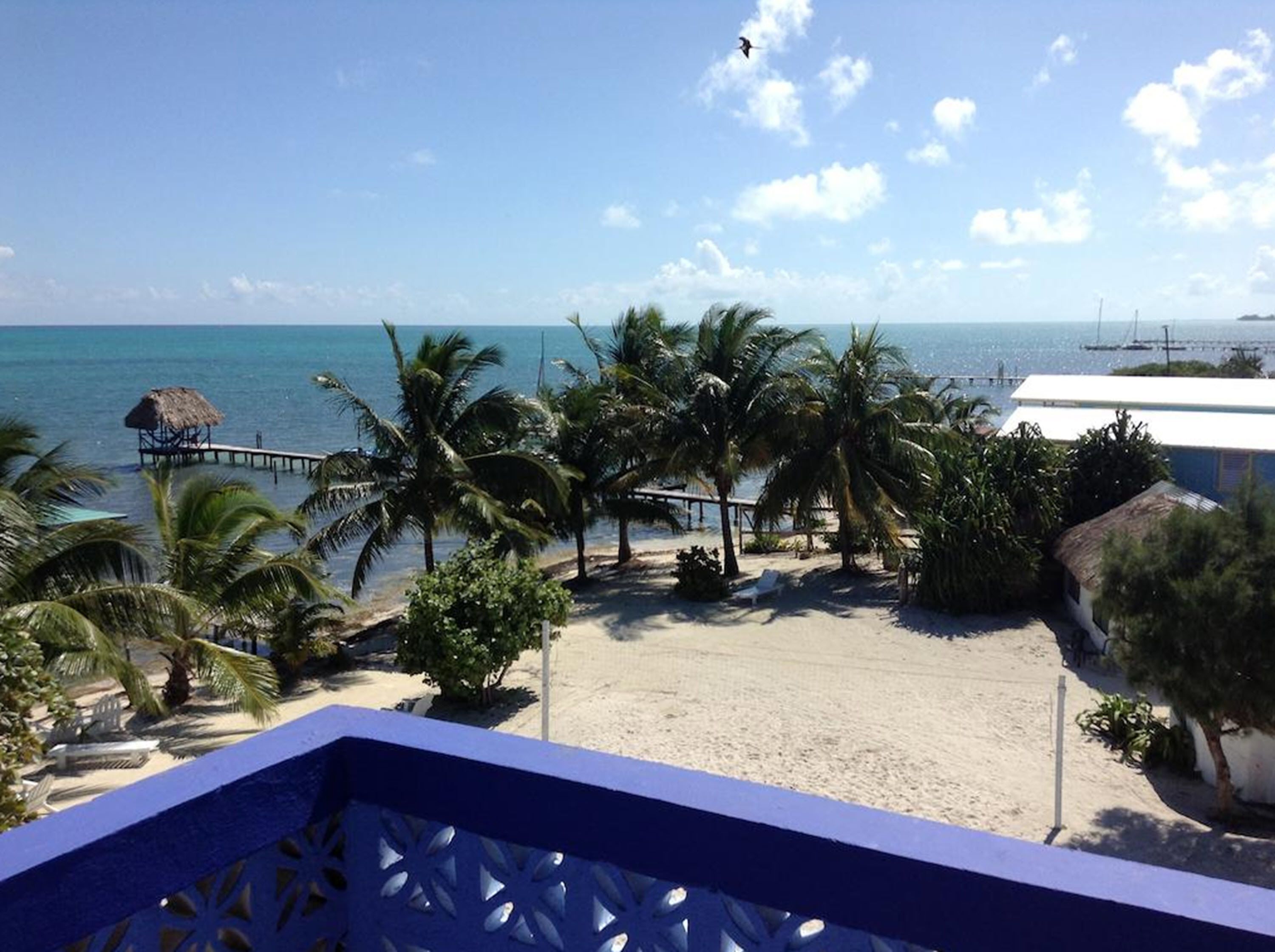 quadruple room, ocean view, beachfront | view from room