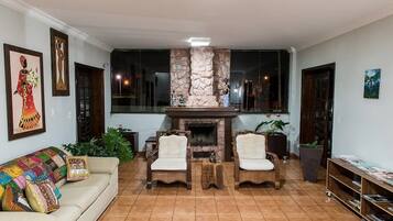 Sala de estar en el lobby