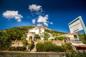 Façade de l’hébergement