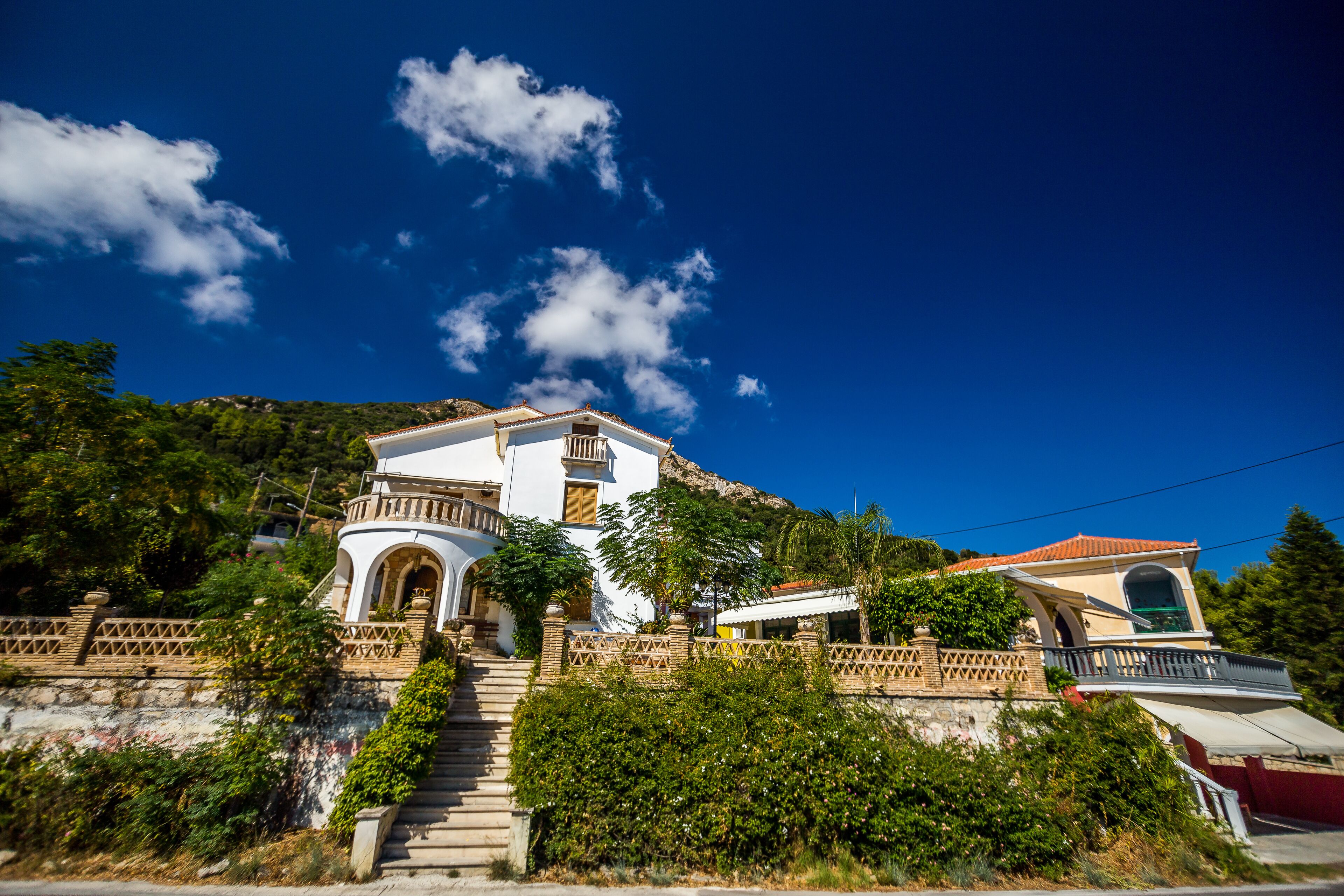 Façade de l’hébergement