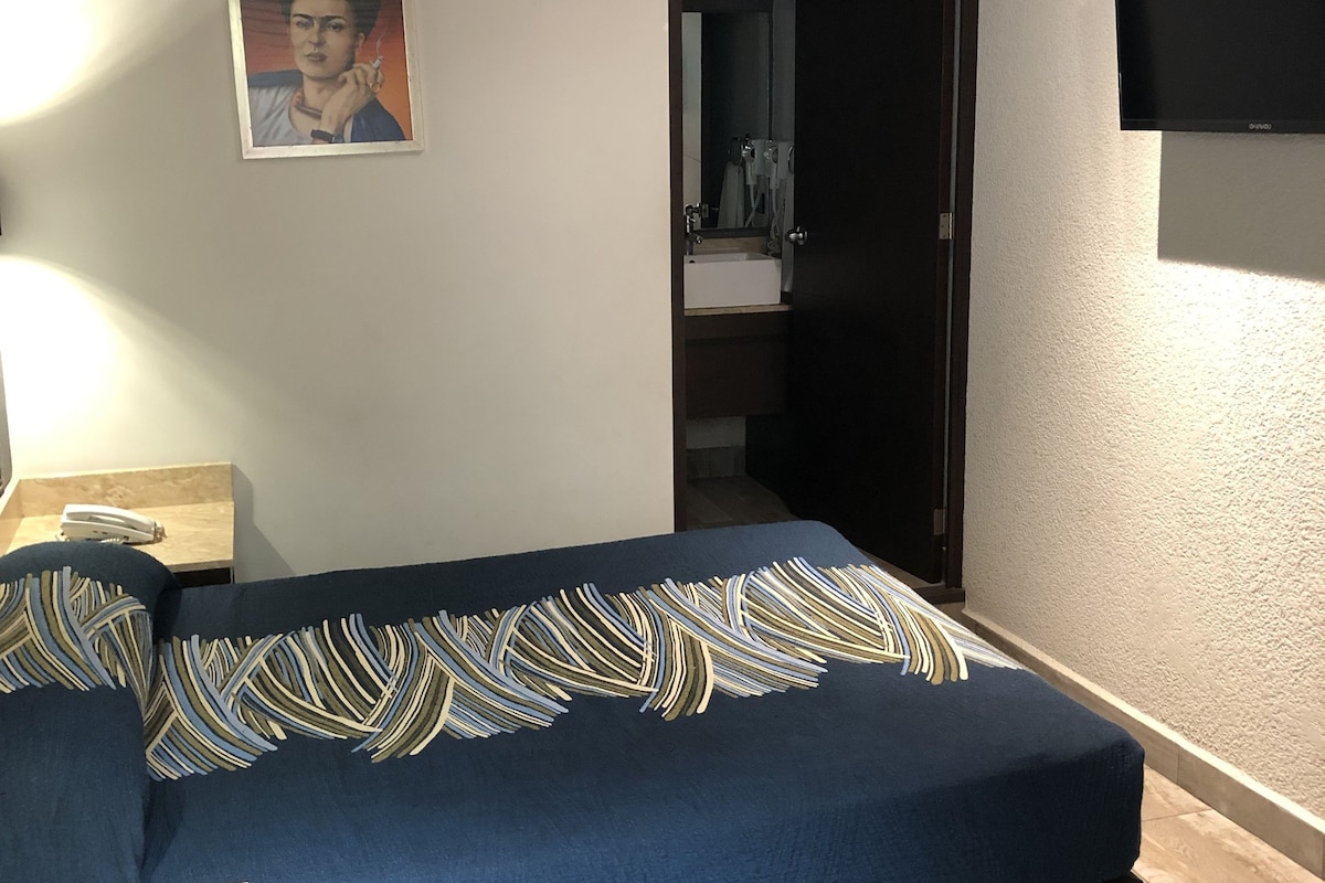 In-room safe, desk, iron/ironing board, WiFi (free)
