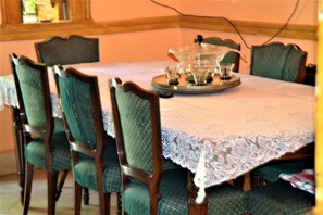 Restauration dans la chambre