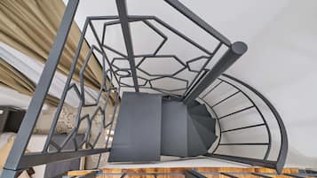 Gallery Duplex, Multiple Beds, Balcony | Premium bedding, down comforters, in-room safe, individually decorated