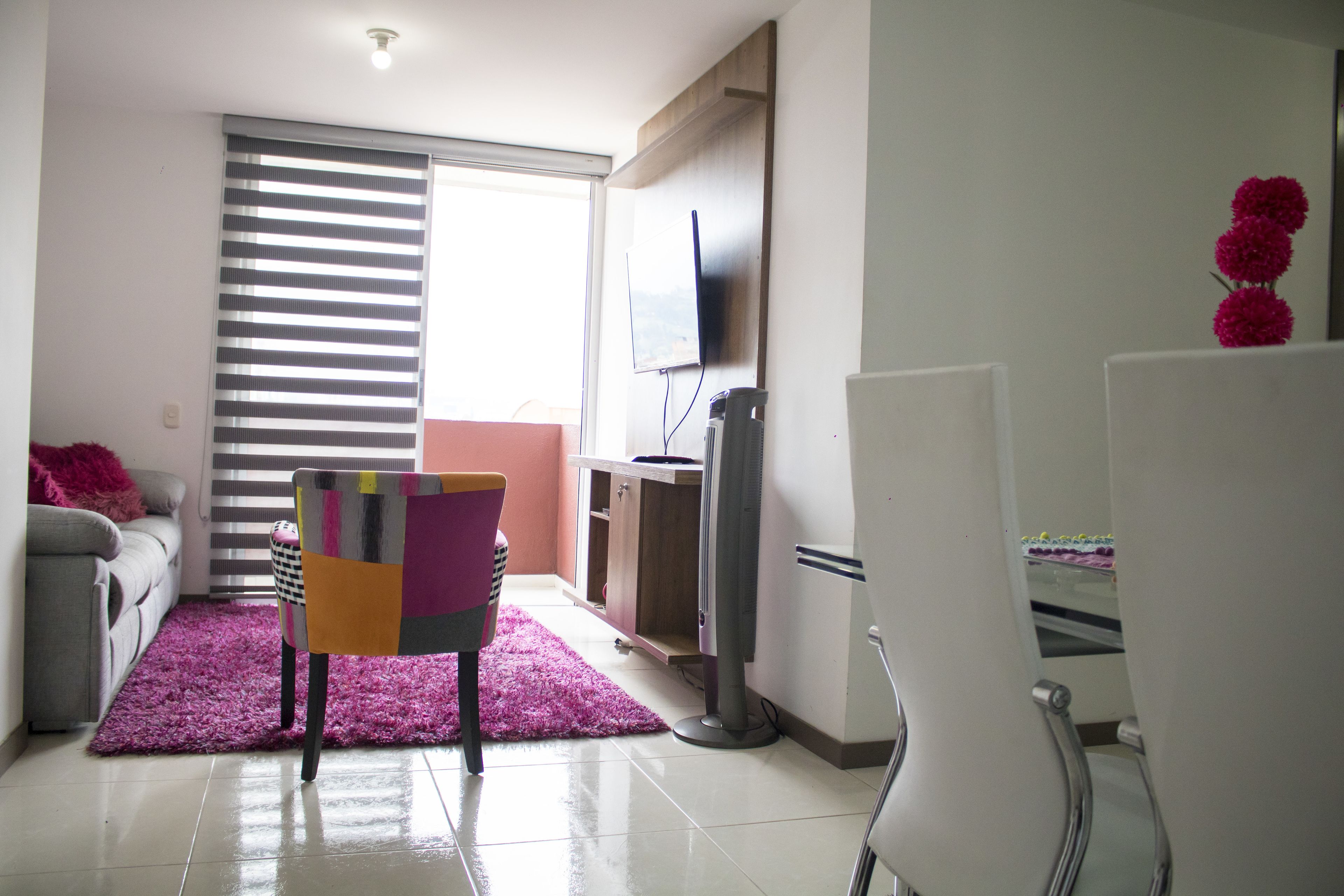 42-inch Smart TV with cable channels, TV, pay films