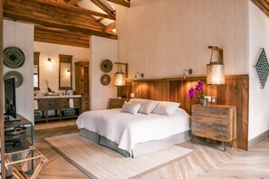 Luxury Double or Twin Room, 1 King Bed, Terrace, Garden View | Premium bedding, pillowtop beds, individually decorated