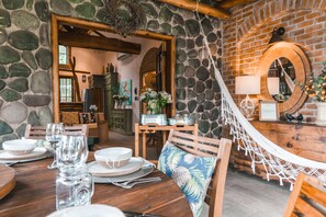 Villa, keuken | Terras