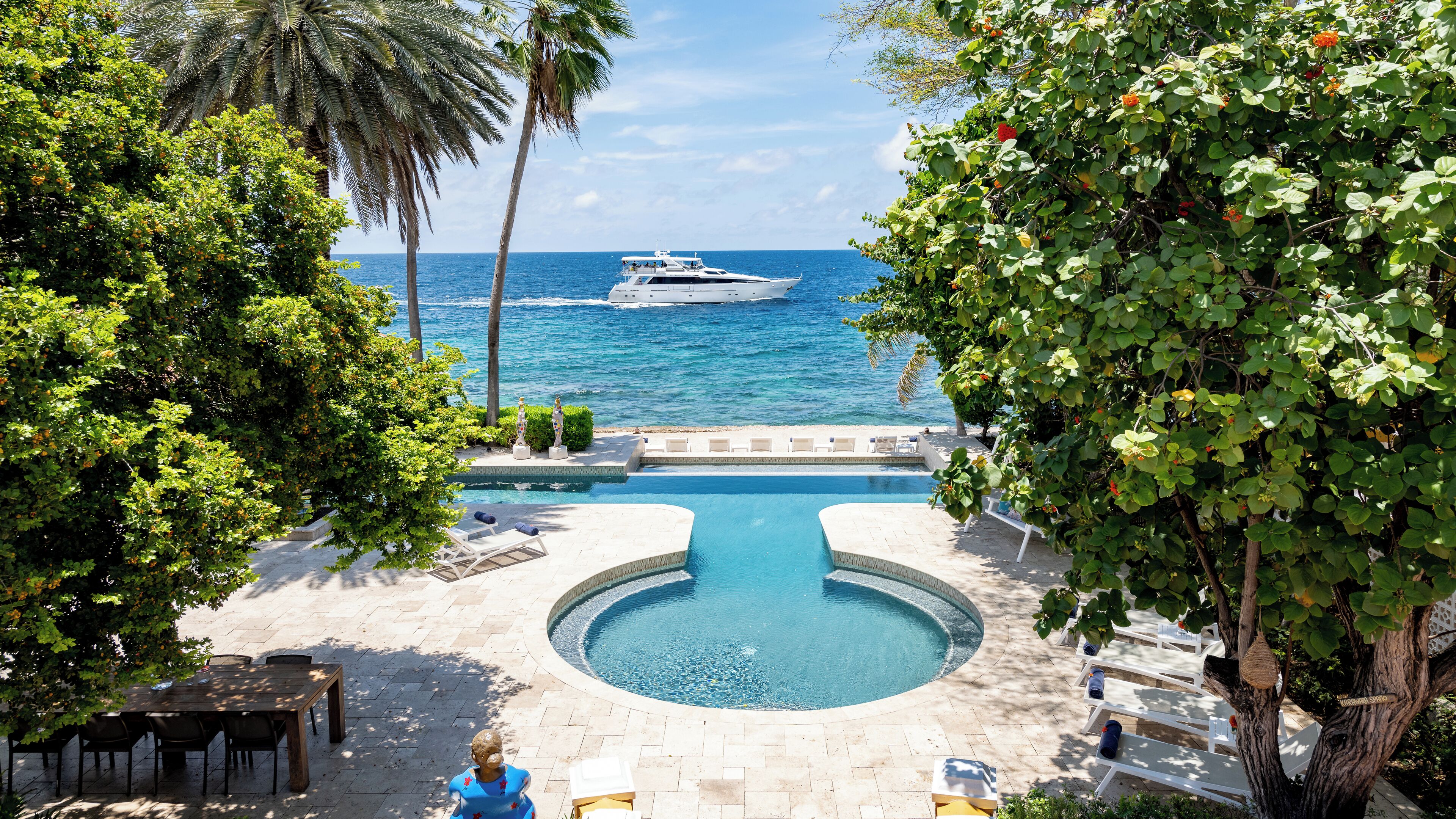 Alberca al aire libre 