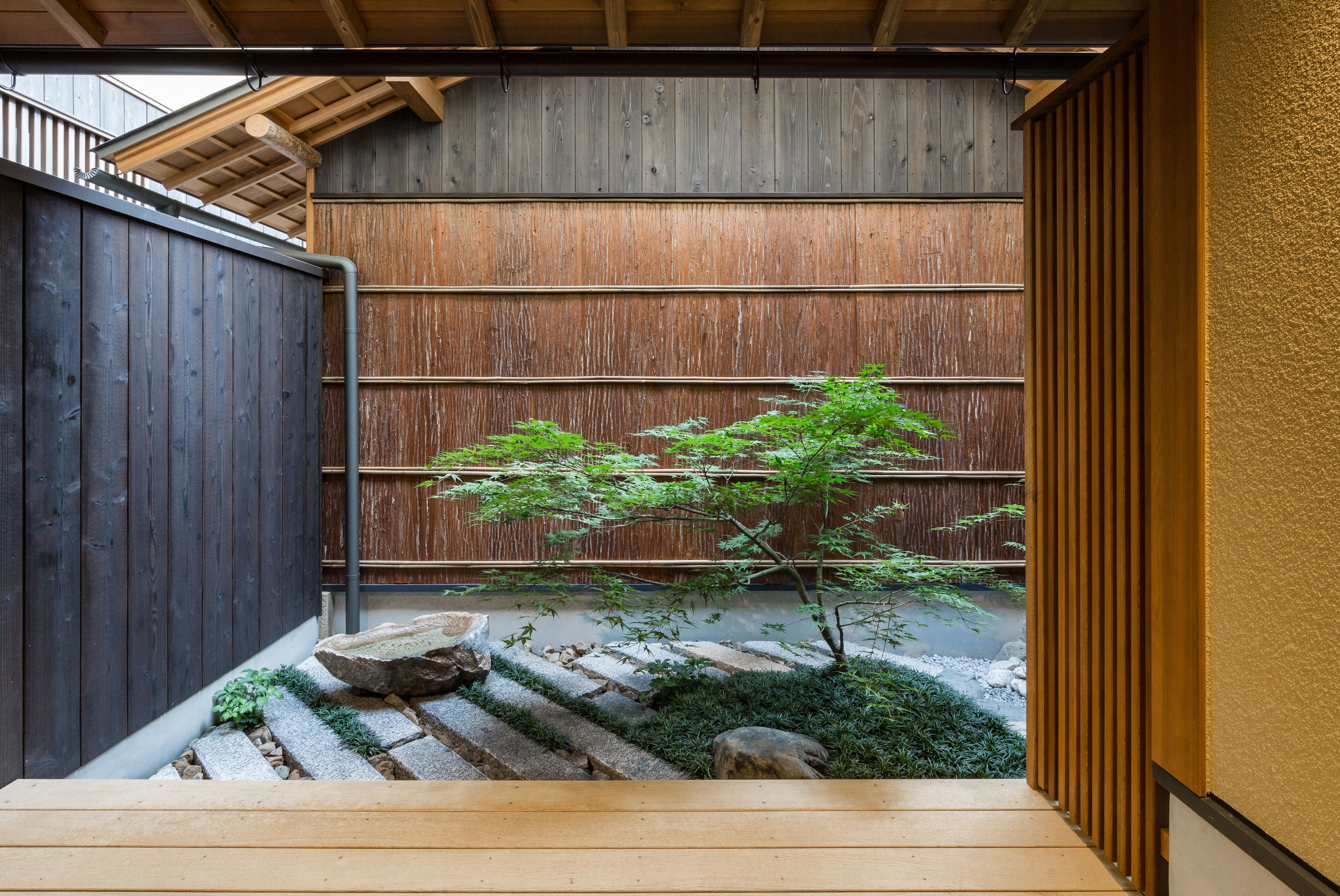 Japanese Style Townhouse with Garden View Wooden Bath, KAEDE | Terrace/patio