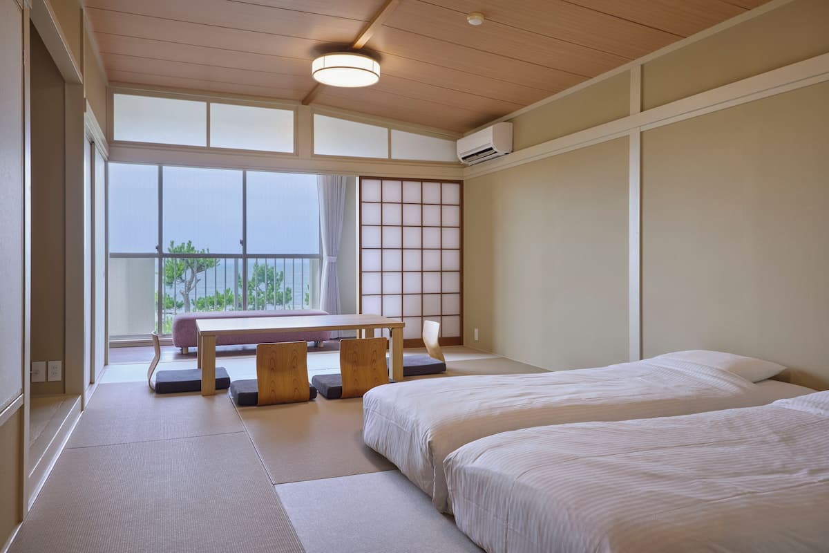 日式客房, 非吸煙房 (12 tatami mats, Shower Only) | 房內夾萬、免費 Wi-Fi、床單