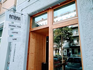 Exterior detail - Modern studio apartment in Friedrichshain (Berlin)