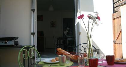 Charming house with terrace LISIEUX downtown