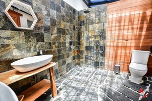 Free toiletries, hair dryer, towels - Charming waterfront villa, labeled "4 * tourism furnished" (Le robert)