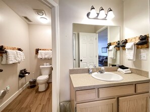 Bathtub, hair dryer