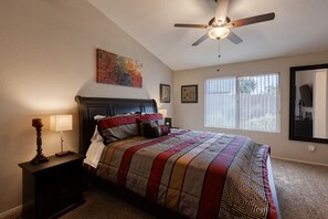 3 bedrooms, iron/ironing board, free WiFi, bed sheets