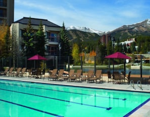 Udendørs pool, opvarmet pool