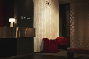 Sala de estar en el lobby