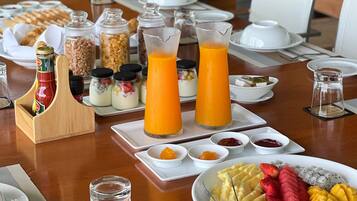 Free daily local cuisine breakfast