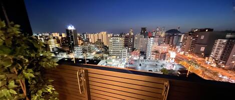 Basic-Zweibettzimmer | Blick vom Balkon