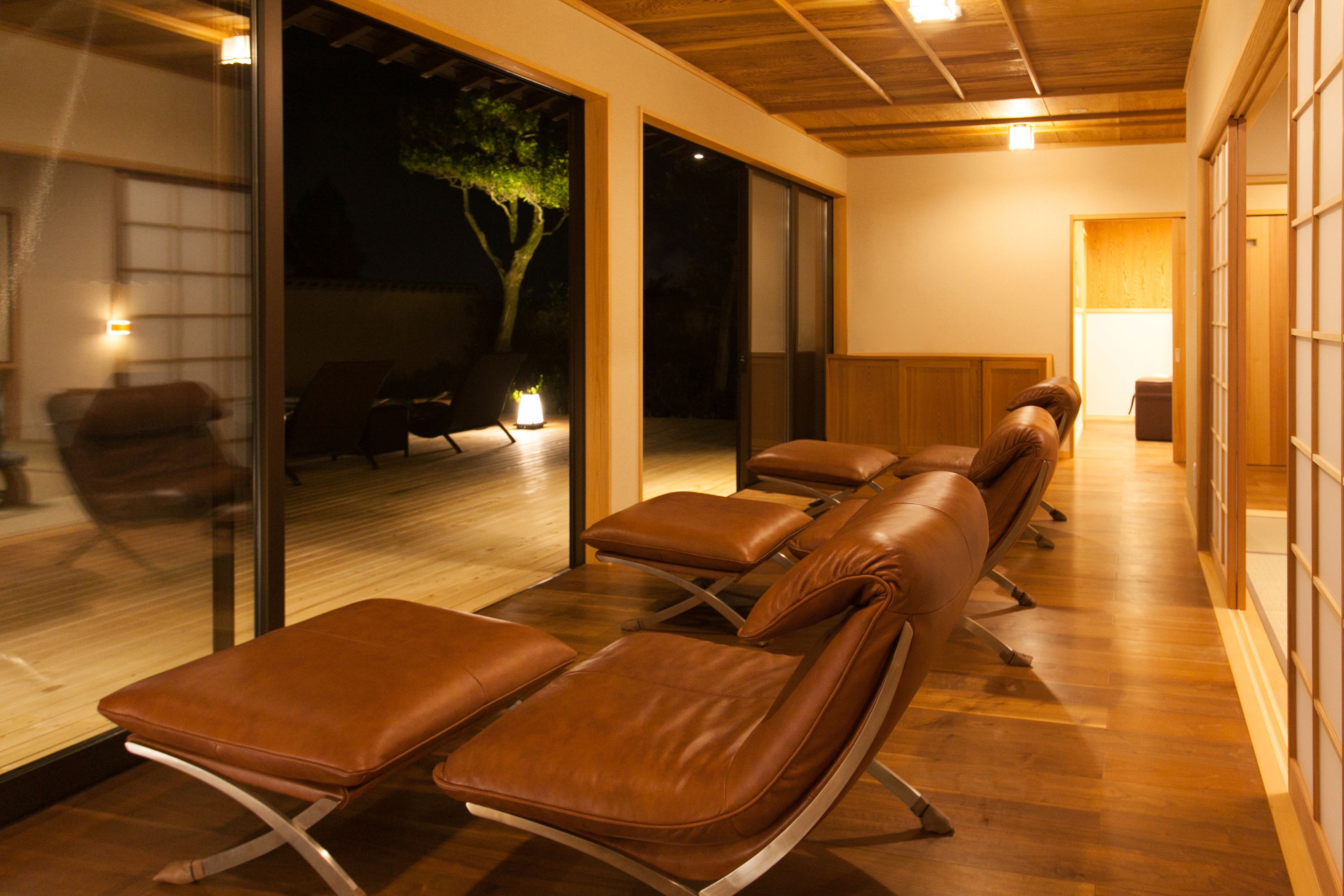 Premium Room Selected at Check-In with Tatami Area with Private and Open Air Bath, Annex | Terrace/patio