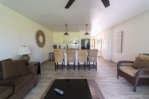 Living area - Turtle Bay Fazio First Tee 13***nuc 90-tvu-0579 1 Bedroom Condo by RedAwning (Kahuku)