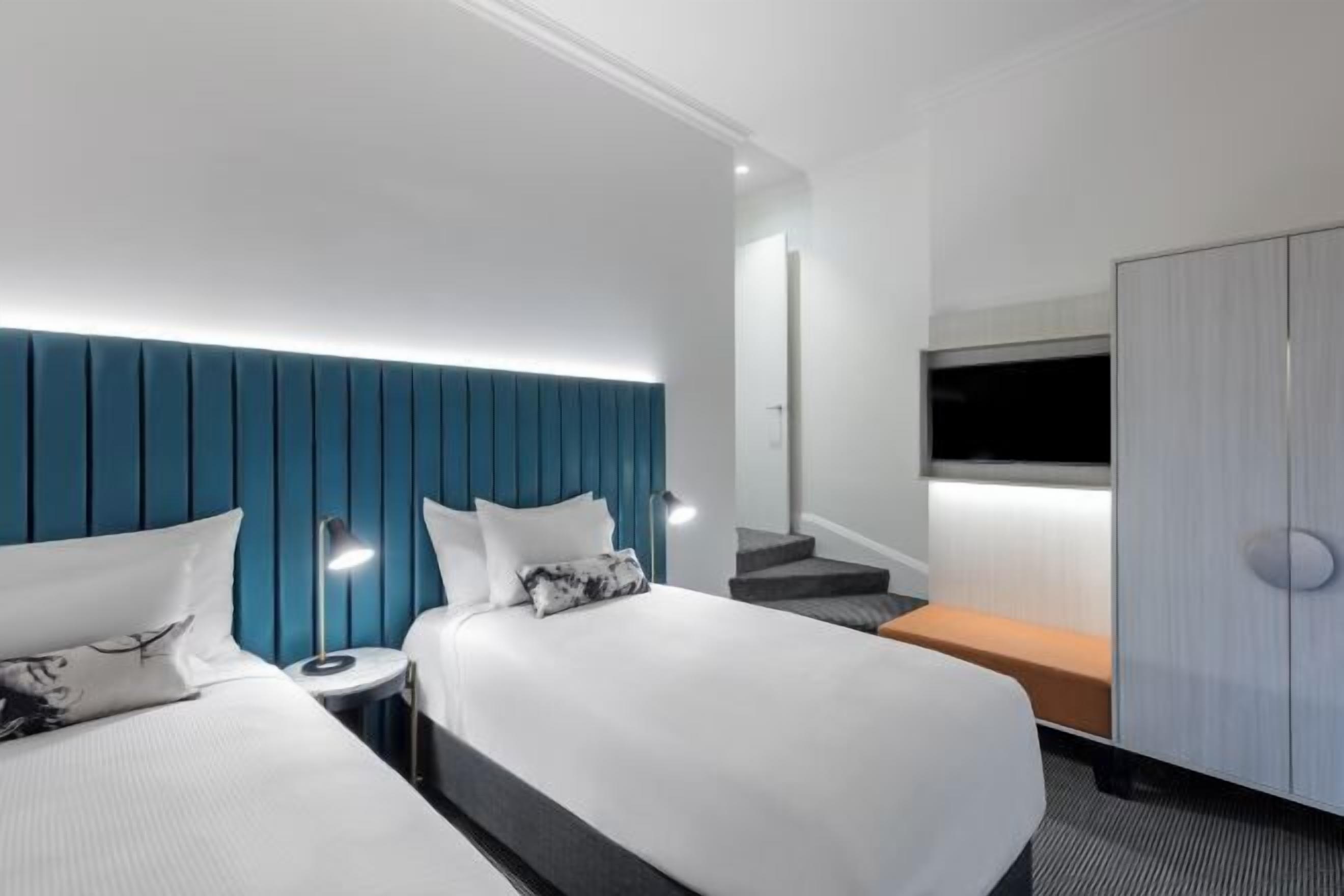 In-room safe, desk, laptop workspace, blackout drapes