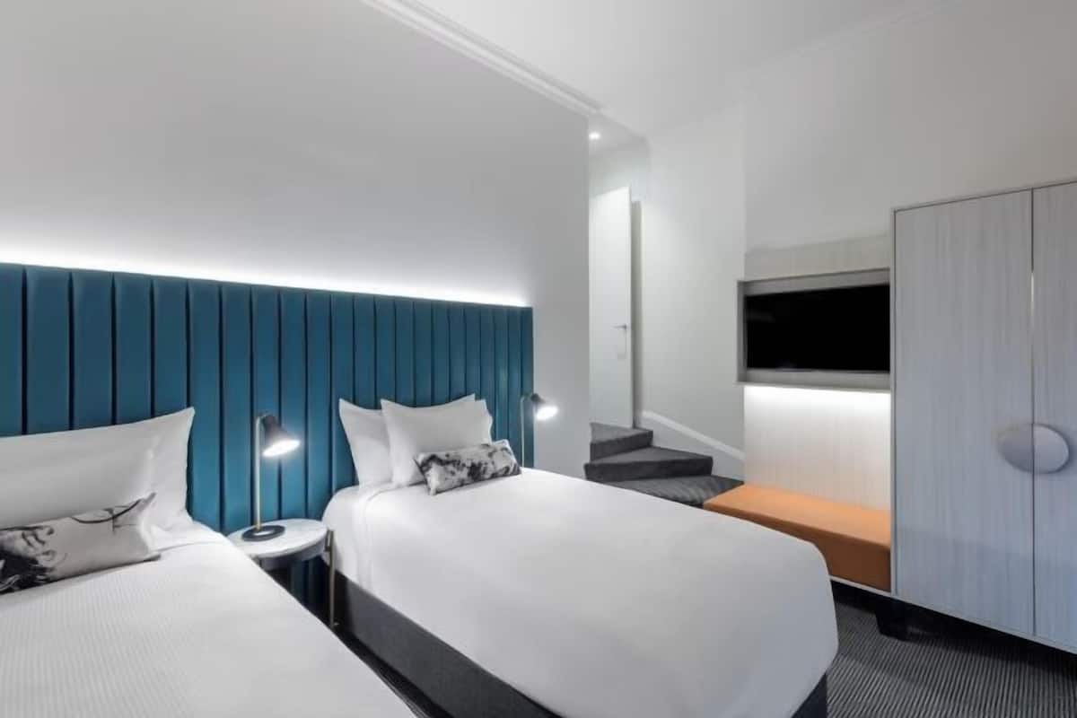 In-room safe, desk, laptop workspace, blackout drapes