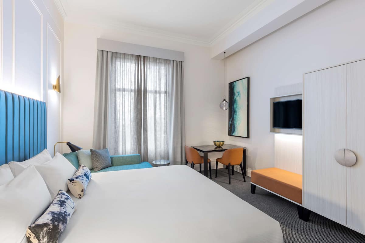 Studio | 2 bedrooms, in-room safe, desk, laptop workspace