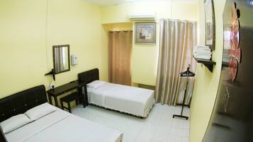 Desk, iron/ironing board, free WiFi