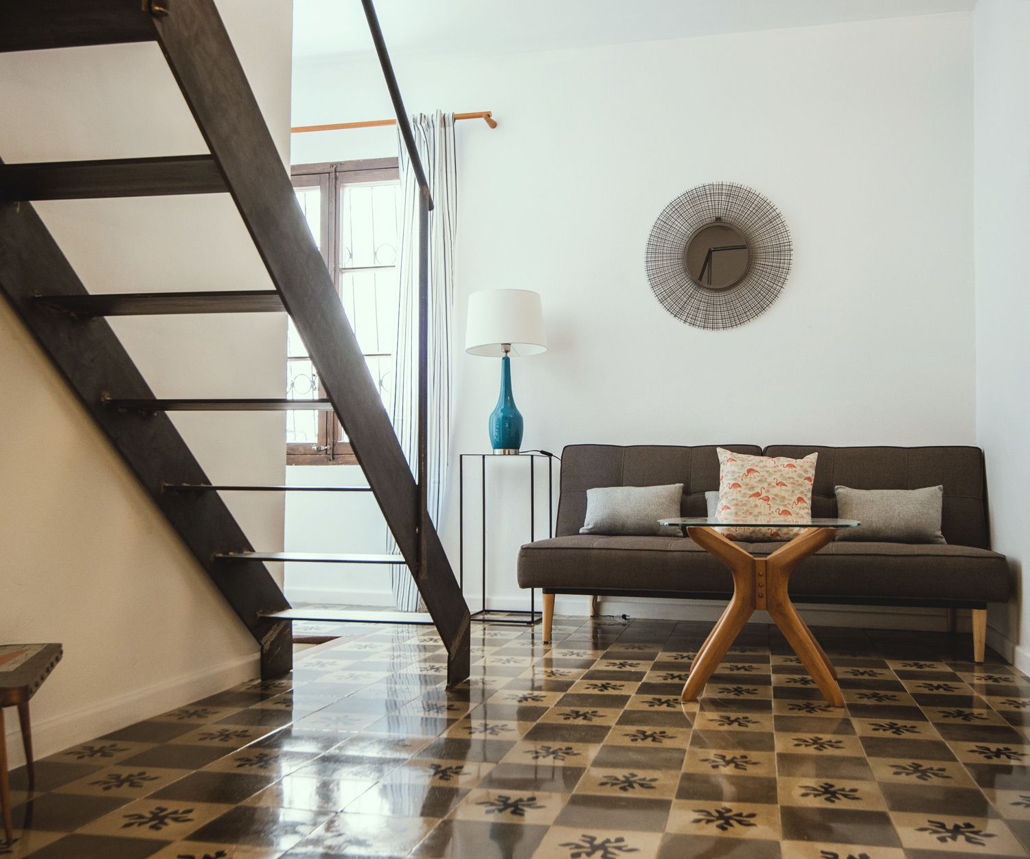 apartment, 1 queen bed with sofa bed (triplex) (3) | living area | flat-screen tv