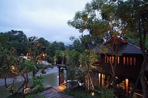 Chan-Kaew Villa | Vue de la chambre