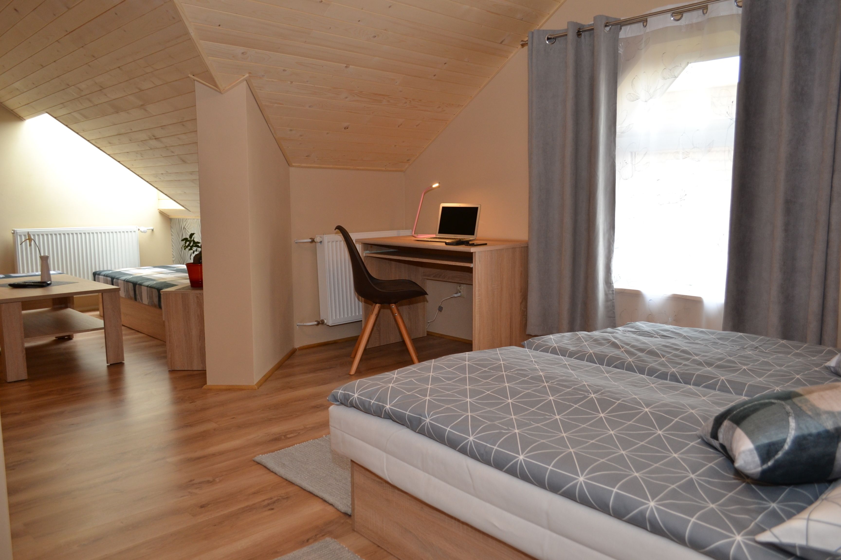 In-room safe, blackout drapes, iron/ironing board, cribs/infant beds